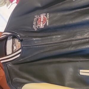 Leather Harley Davidson jacket